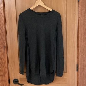 Grey Long Sweater.  Size S